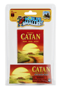 Compact Worlds Smallest Catan game in blister pack with vibrant cover art and travel-friendly size for strategy fans ages 10 and up