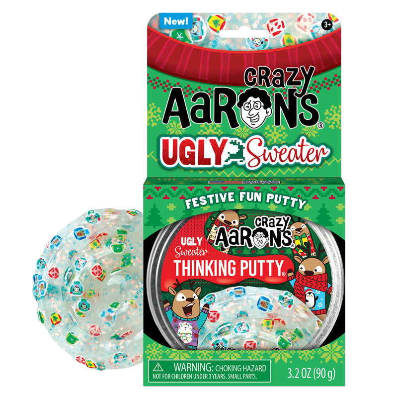 Holiday Ugly Sweater Thinking Putty