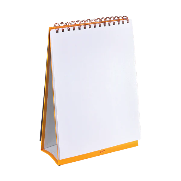 Sketchbook Pets at Play with spiral-bound stand and blank perforated sheets for easy sketching and displaying artwork.