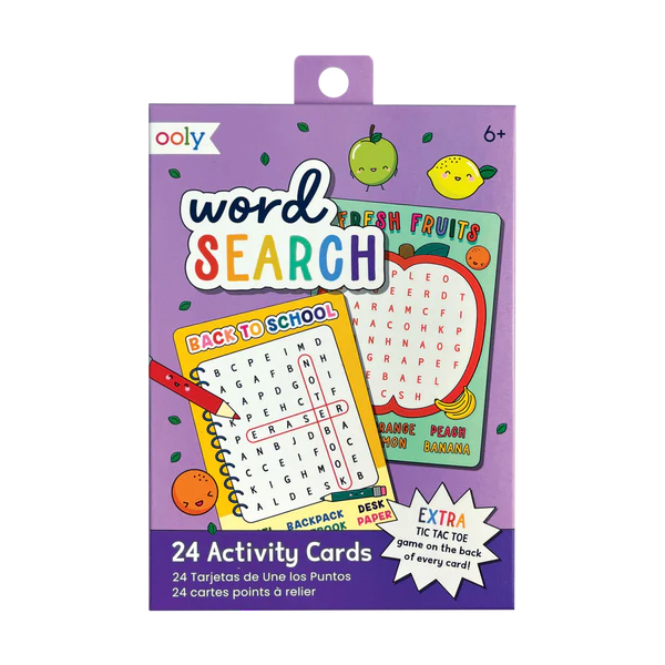 Activity Cards Word Search
