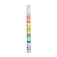 Hey! Critters Stacking Highlighters with six neon mini highlighters featuring cute animal faces stacked vertically.