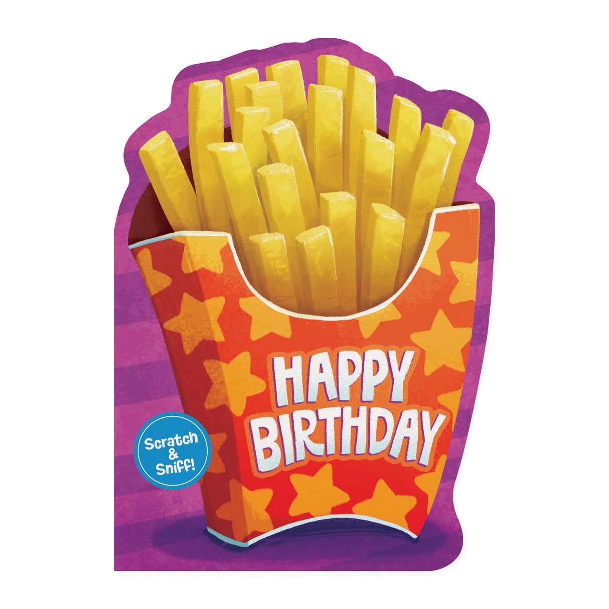 Fries Scratch & Sniff Card