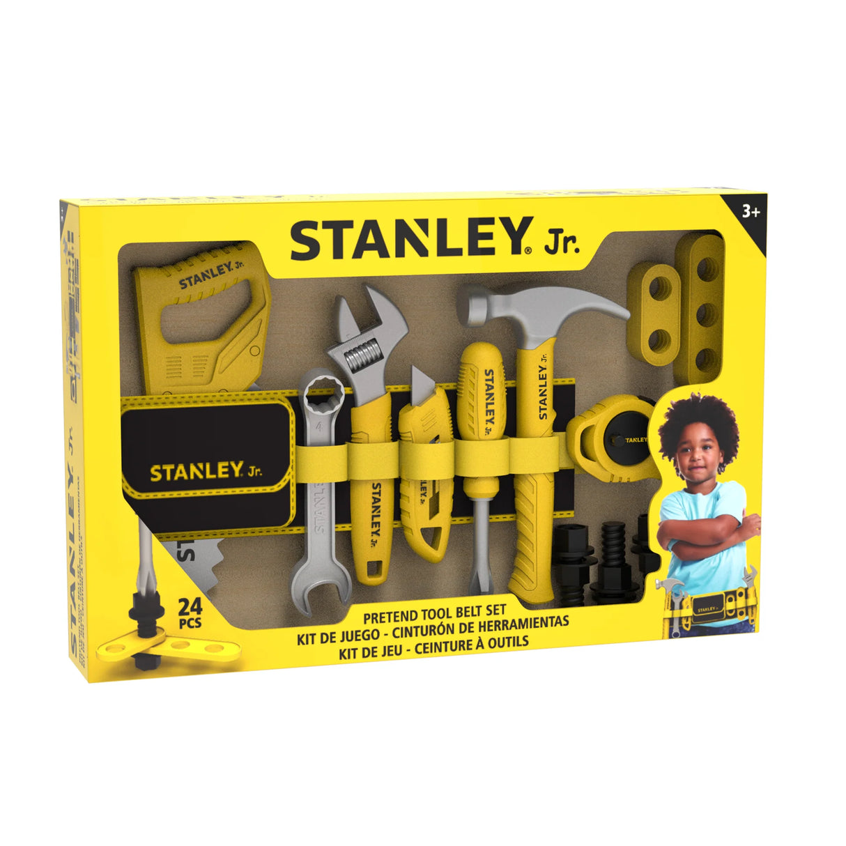 Stanley Jr. Pretend Play Tool Belt Set