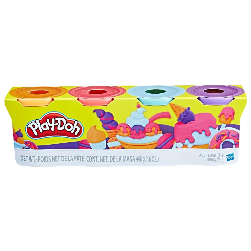 Play Doh | Sweet Colors colorful modeling compound set with four tubs