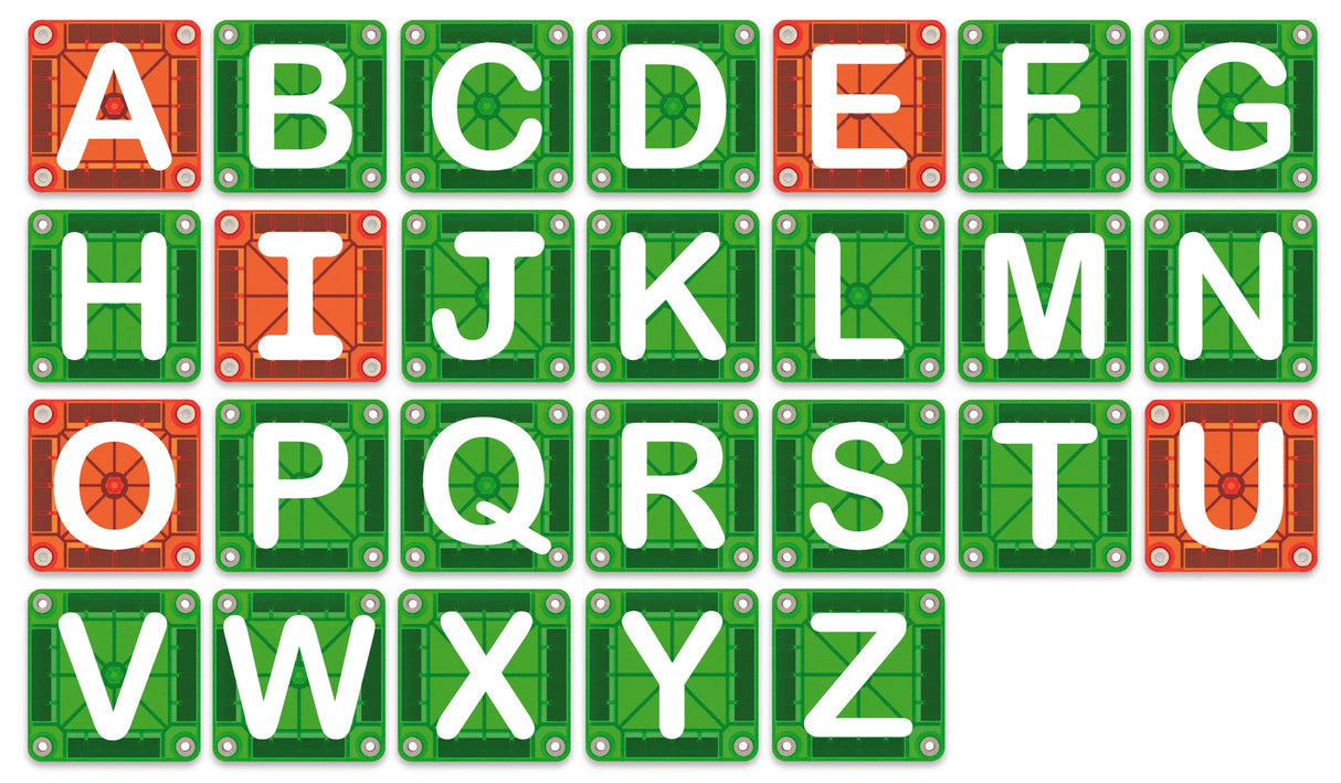 Magnatiles Micromags Learn Letters