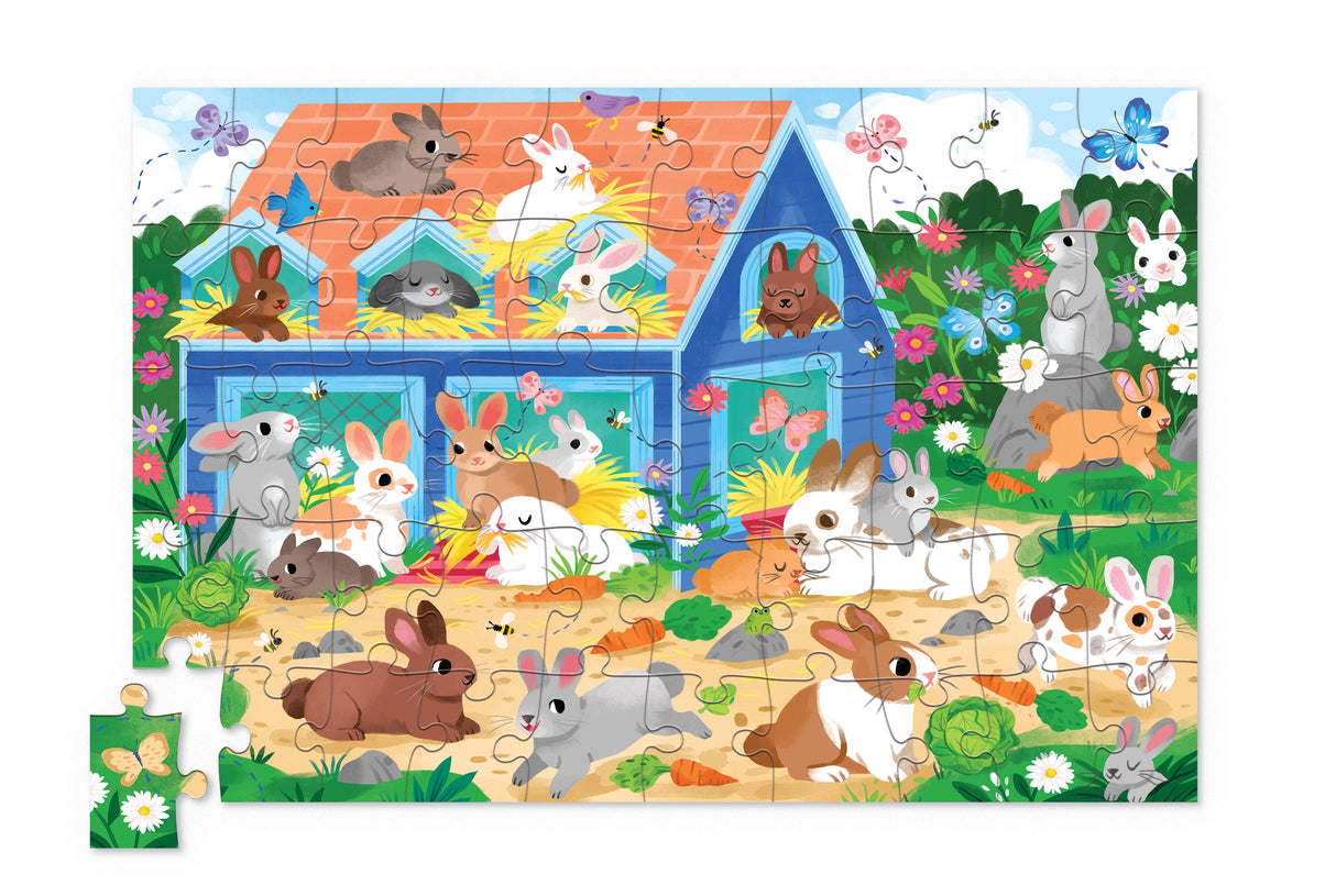 50pc Bunny House Puzzle