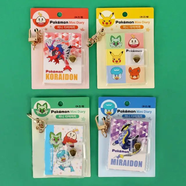Pokemon Mini Notebook Keychain