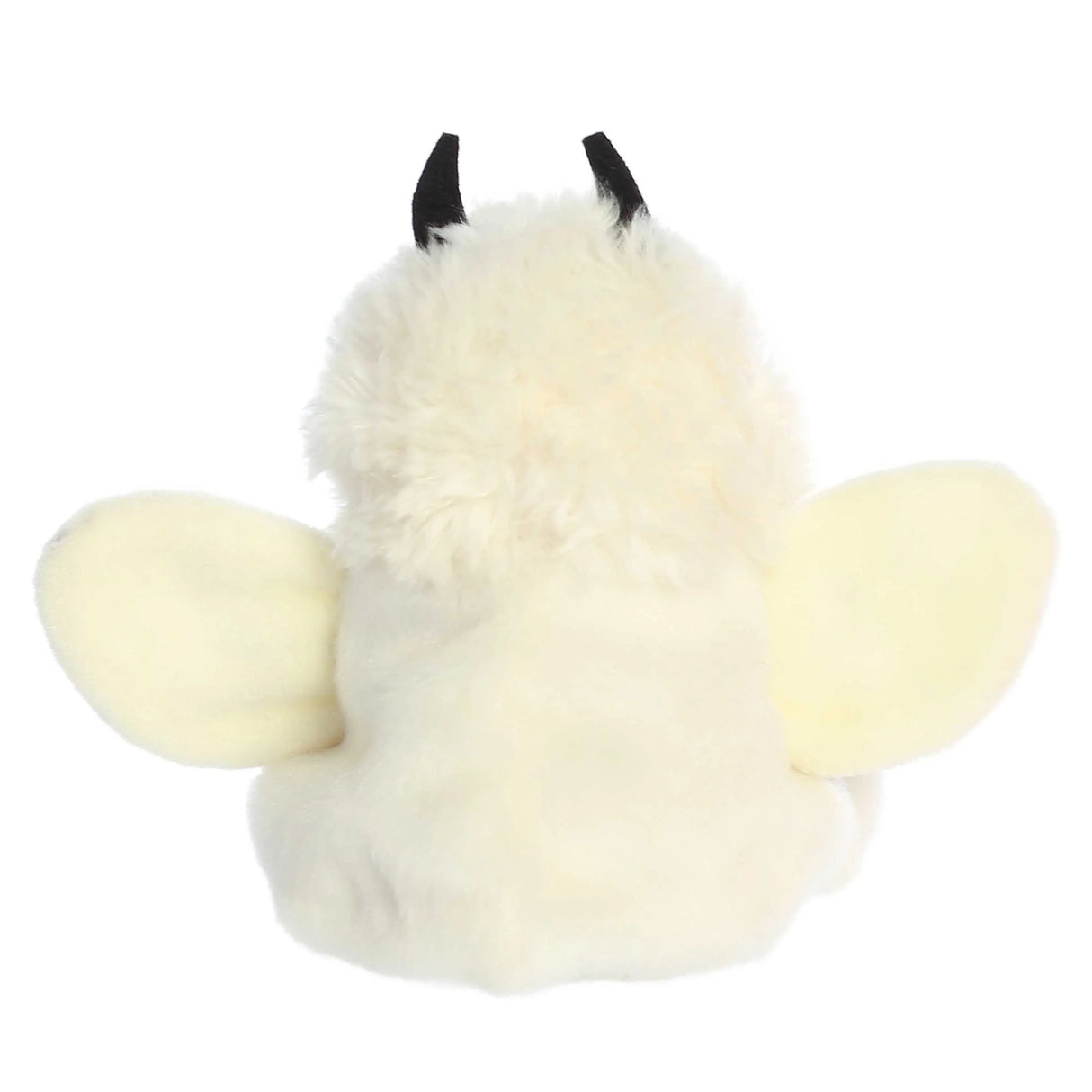 Palm Pals Moth Astra plush toy measuring 5 inches with soft fluffy material and tiny wings.