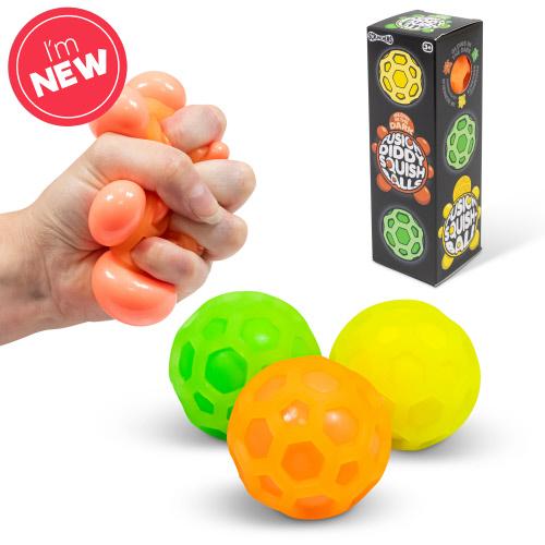 Scrunchems Fusion Diddy Squish Balls 3pk
