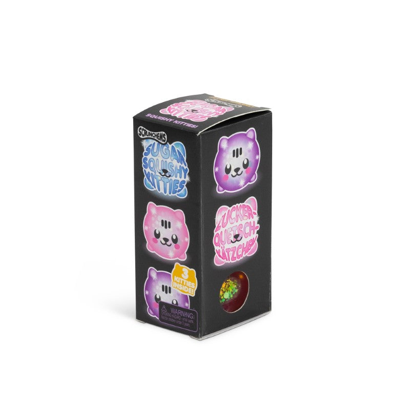 Scrunchems Sugar Diddy Squishy Kitties 3pk