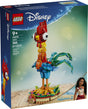 Disney Princess Heihei LEGO buildable model from Moana 2 with posable wings, tail, and decorative display stand.