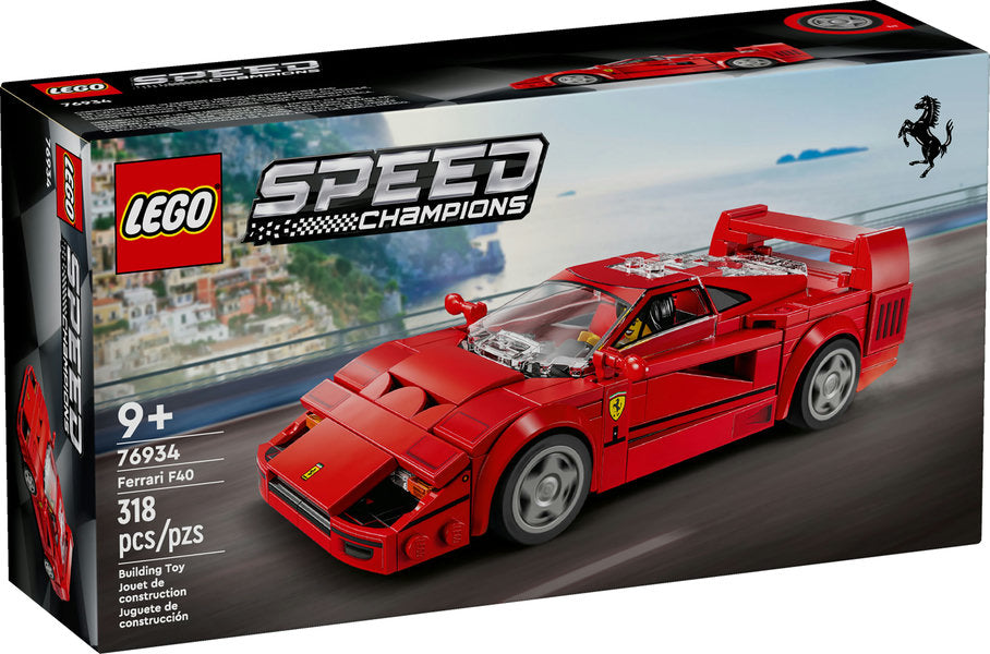 Speed Ferrari F40 Supercar – Treehouse Toys