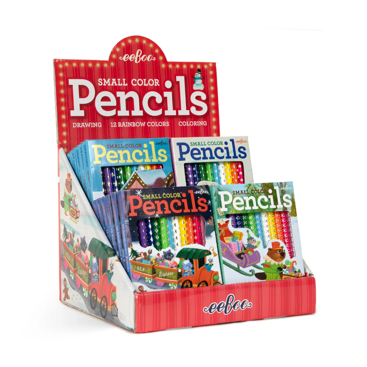 Mini Colored Pencils | Christmas Village