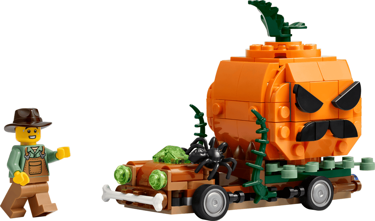 Seasons Jack-O'-Lantern Pickup Truck