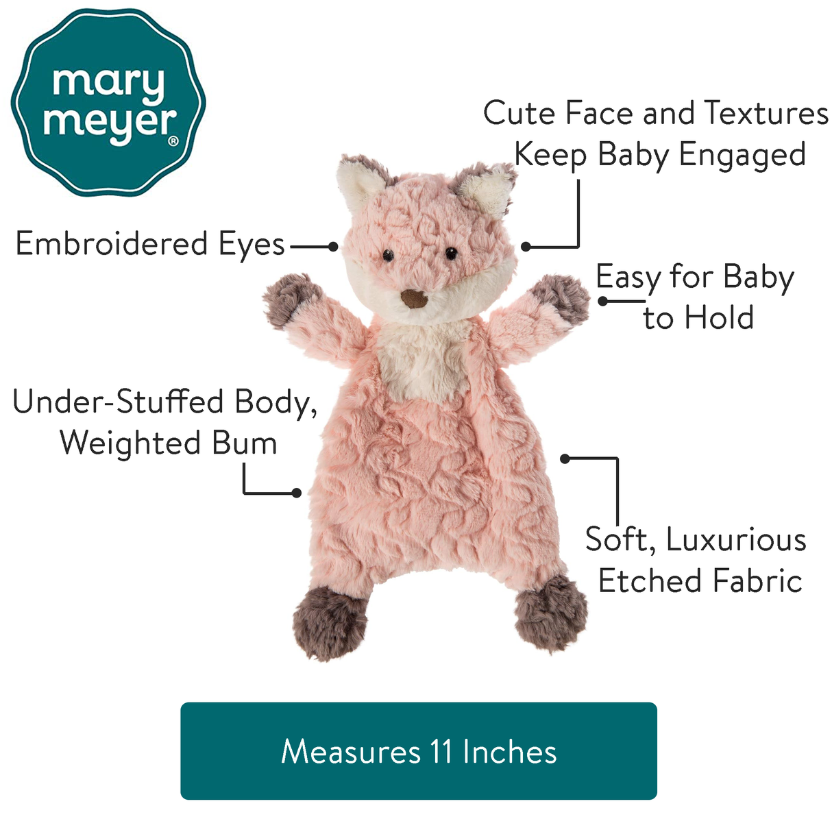 Fox Putty Nursery Lovey