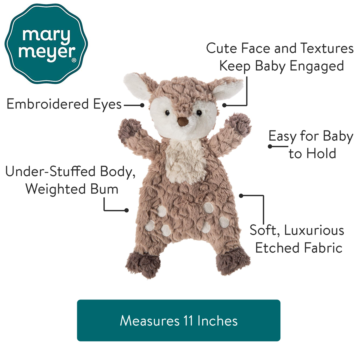 Fawn Putty Nursery Lovey