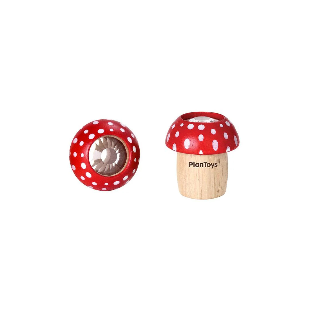 Kaleidoscope Mushroom Red