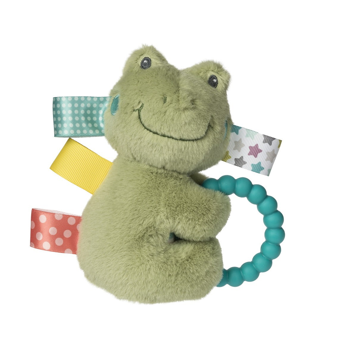 Taggies Peepers Frog Teether Rattle