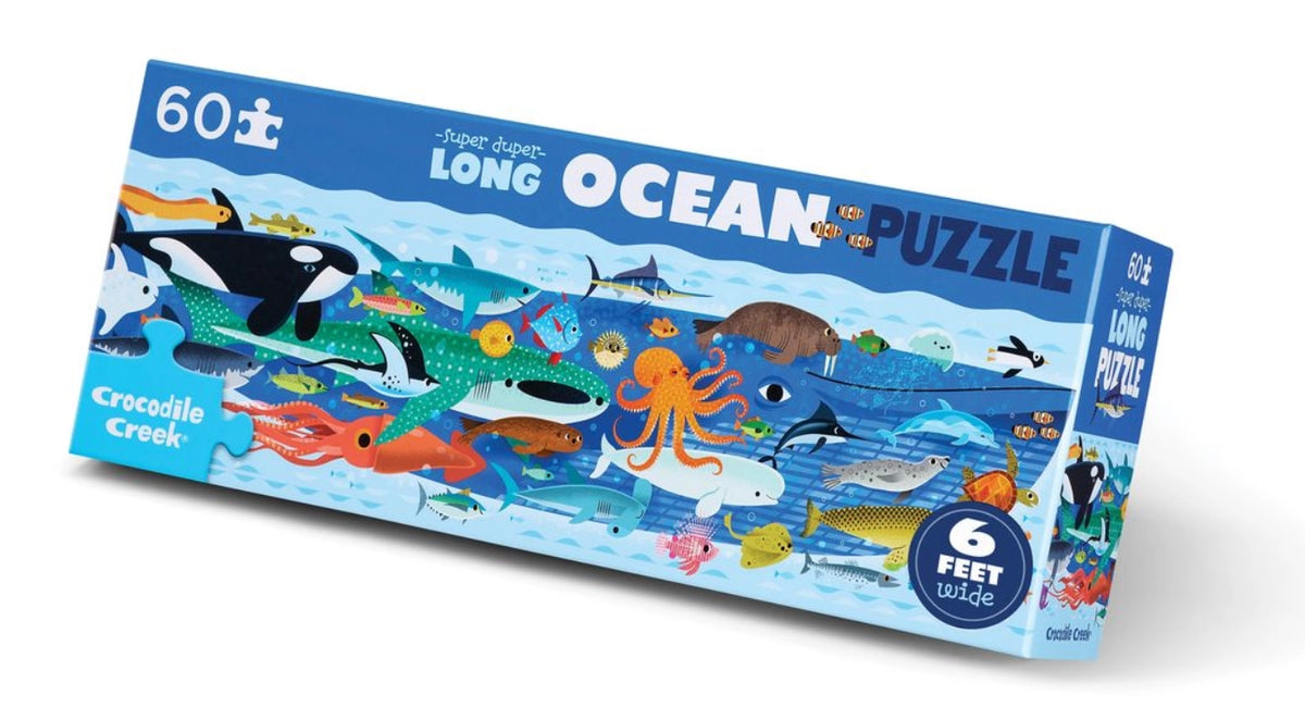 60pc Ocean Super Duper Long Puzzle – Treehouse Toys