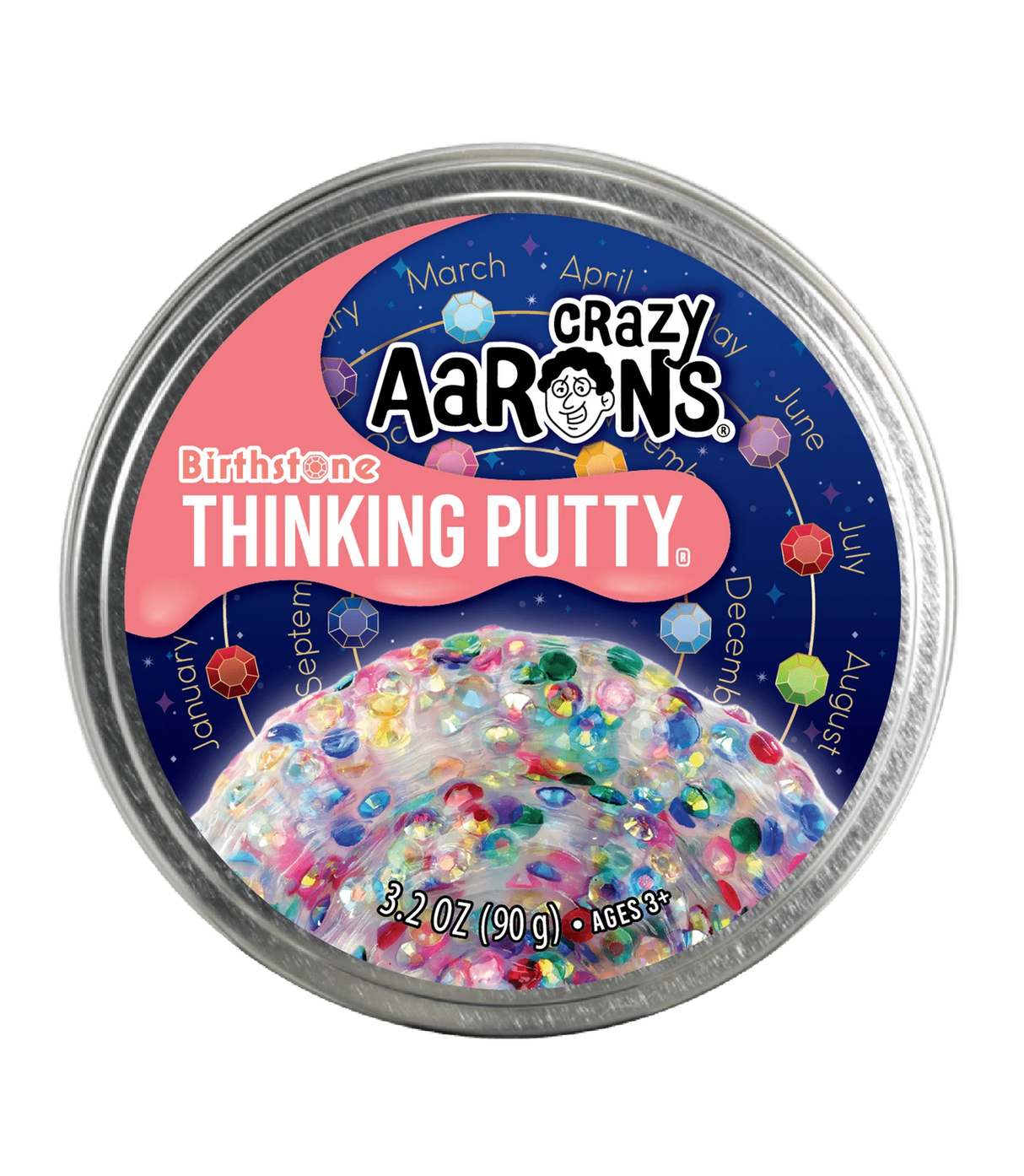 Trendsetters Birthstone Thinking Putty