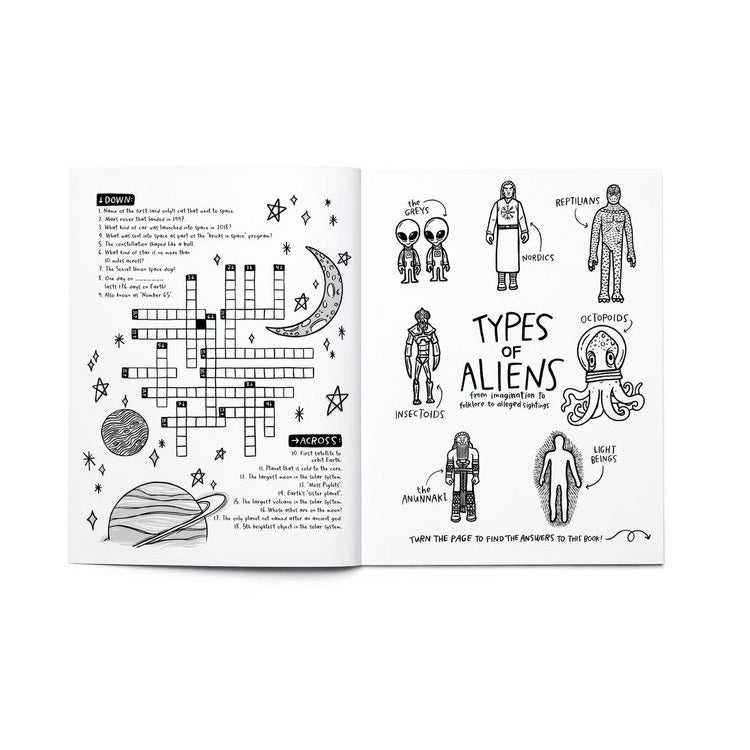 Space, Above & Beyond Coloring & Activity Book