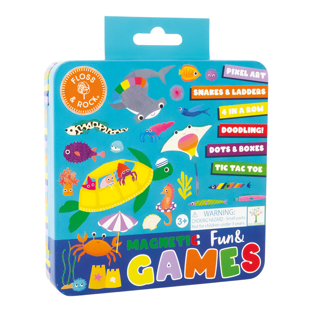 Magnetic Games Tin | Ocean