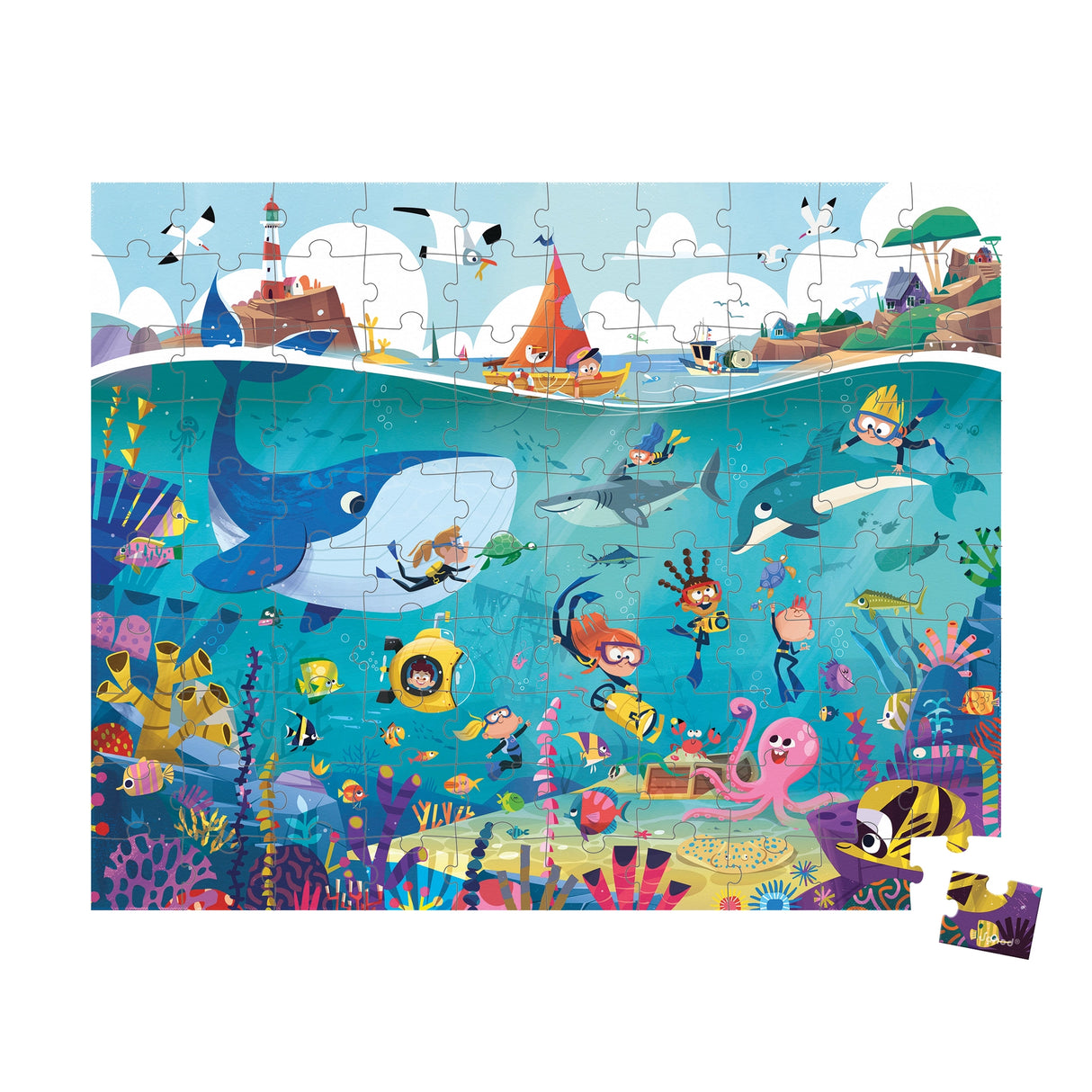 100pc The Seafloor Suitcase Puzzle