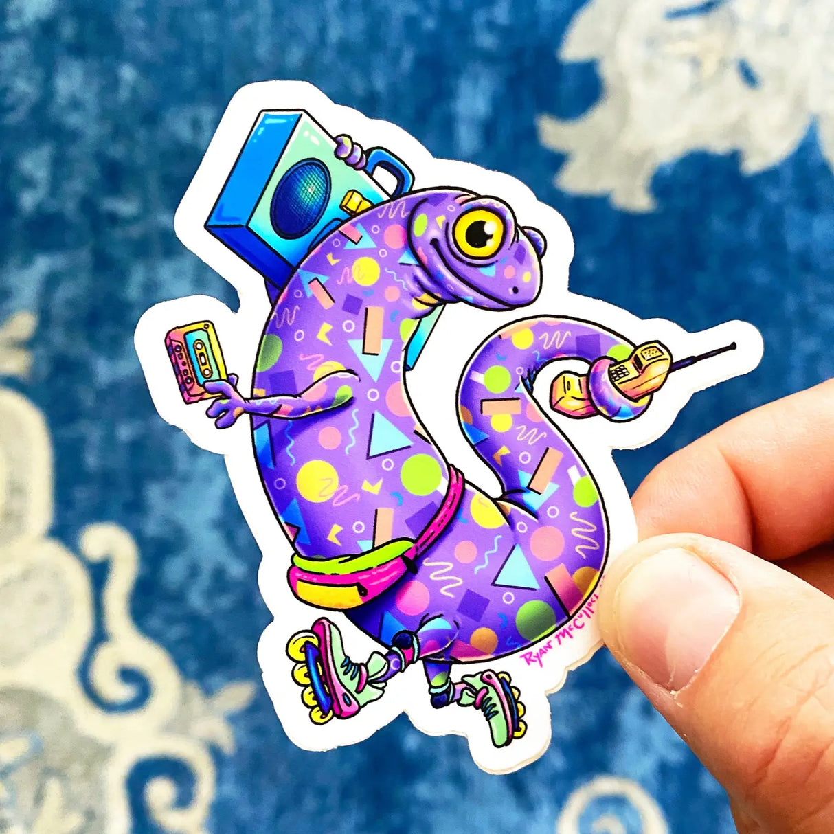 90's Salamander Sticker