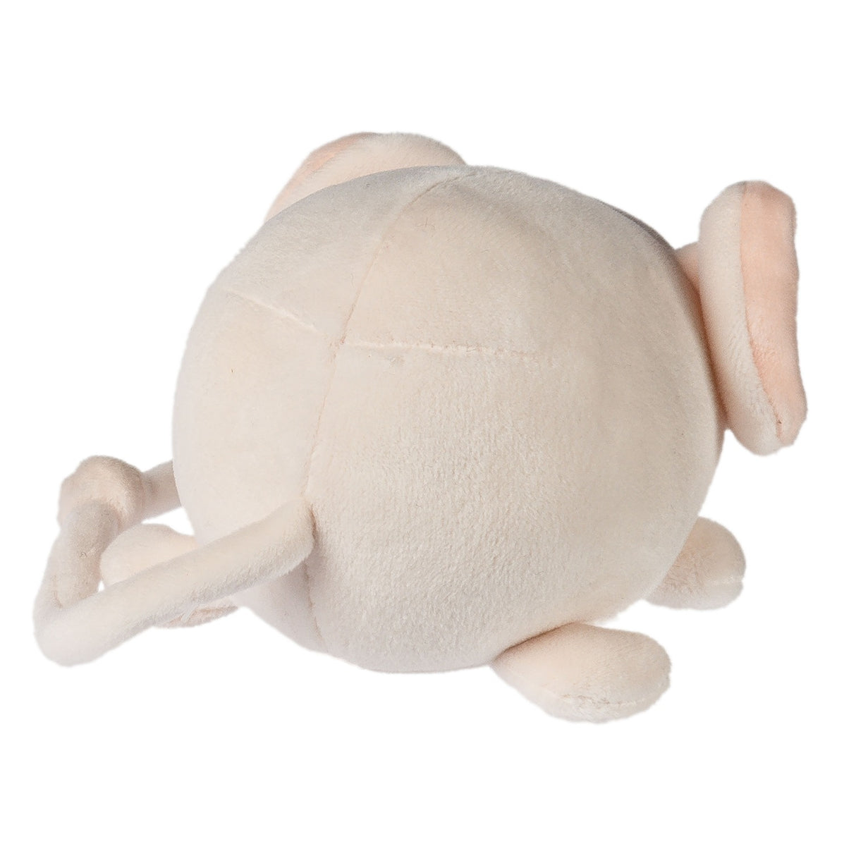 Smootheez Mouse plush toy in soft pale pink with velvety fabric, perfect for kids to squeeze and cuddle.