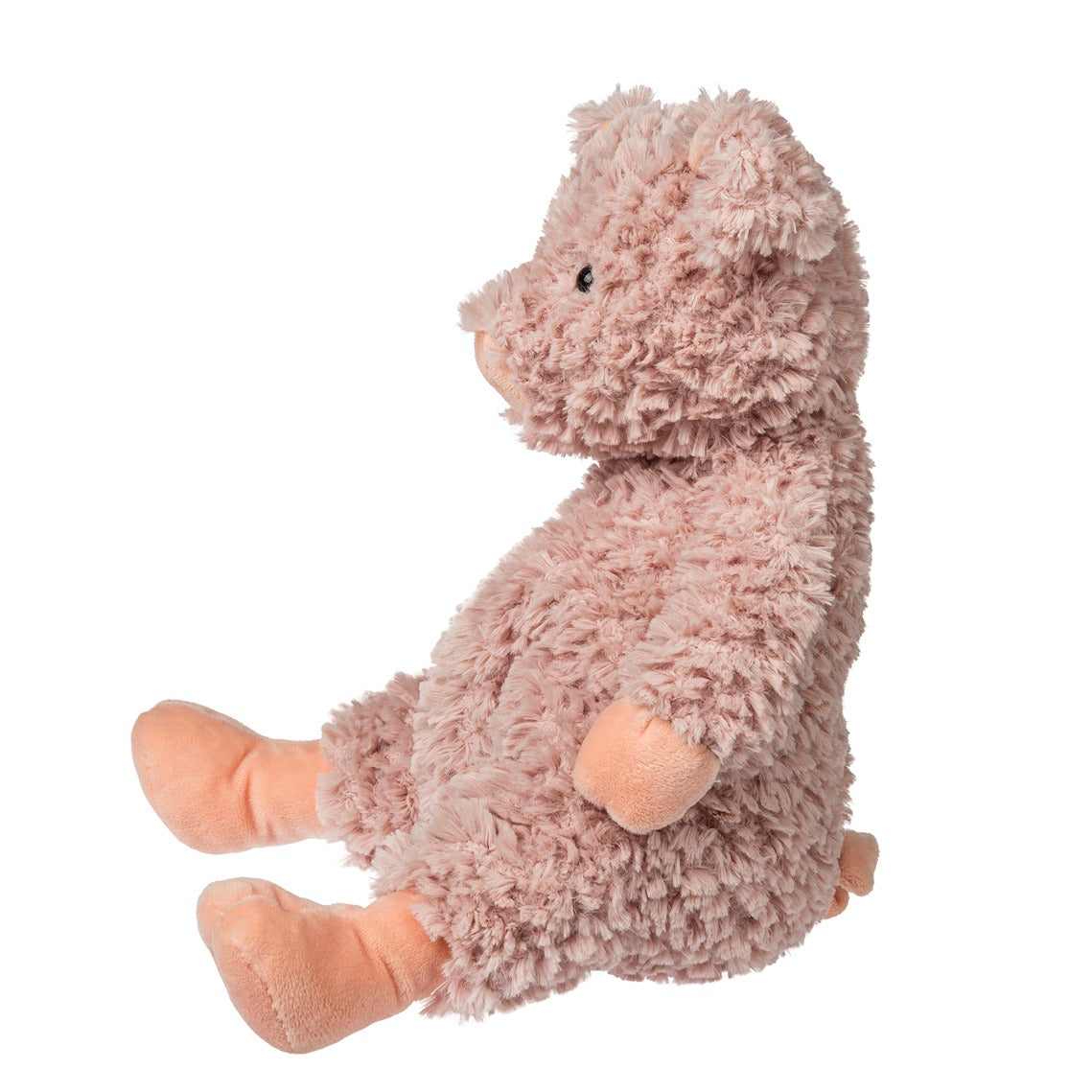 Snuggables Pig plush toy with soft textured fabric and floppy, huggable design perfect for toddler play and cuddles.