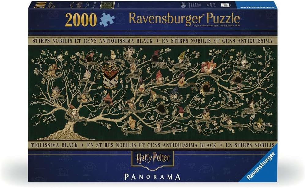 2000pc Harry Potter Family Tree Panorama Puzzle