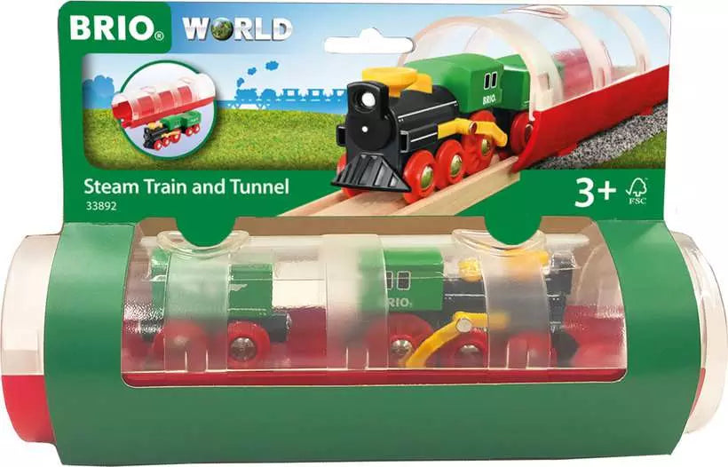 Steam Train & Tunnel