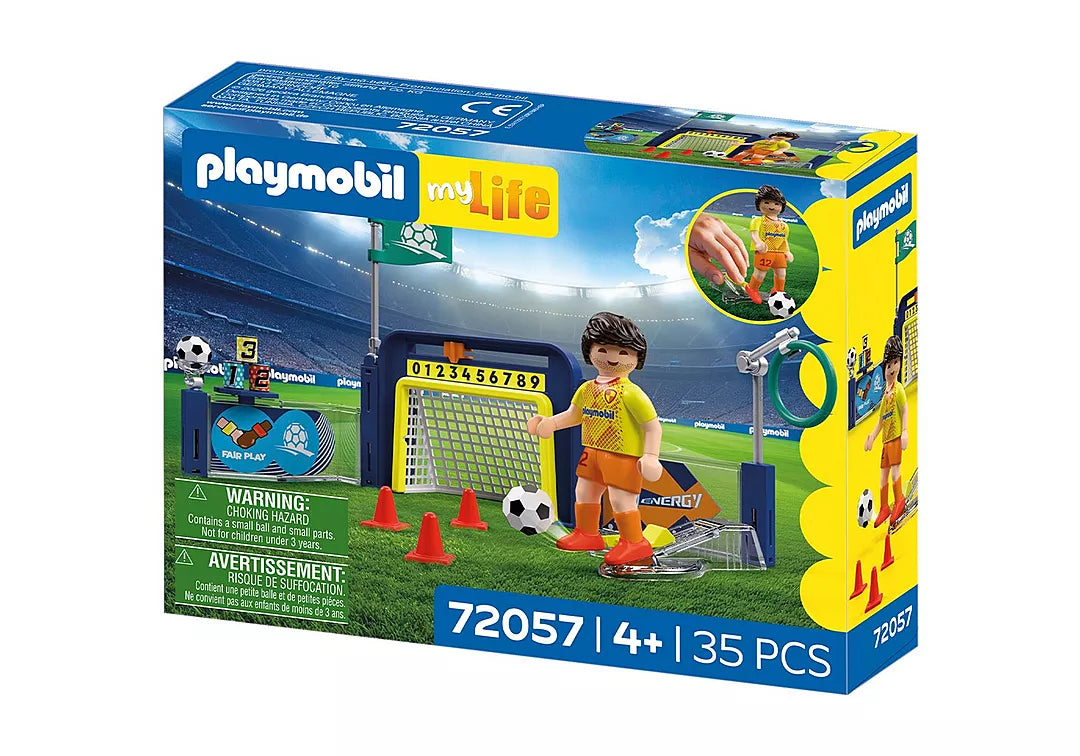 My Life | Soccer Training Station boxed soccer playset with goal net cones and soccer ball