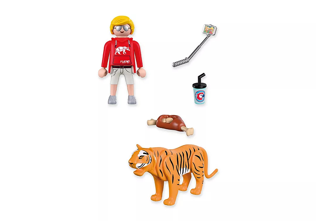 Animals & Friends | Zoo: Tiger & Visitor