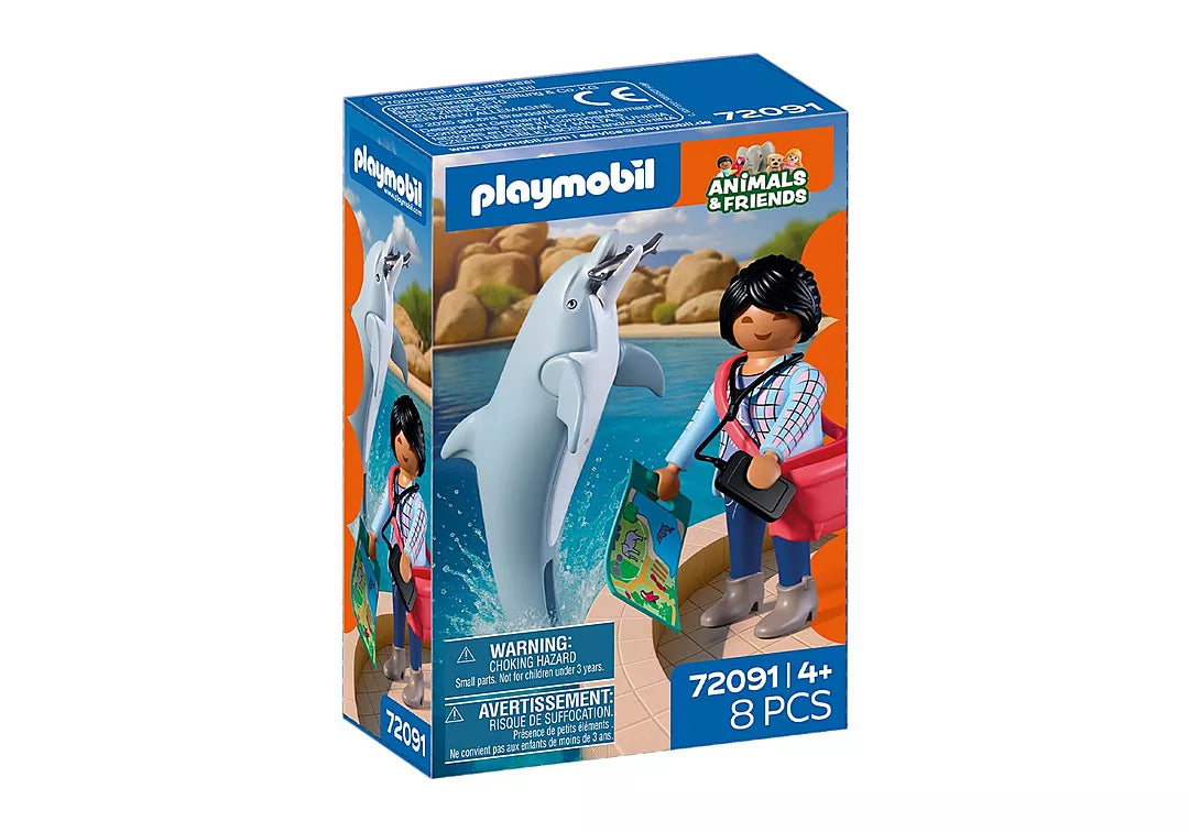 Animals & Friends | Zoo: Dolphin & Visitor