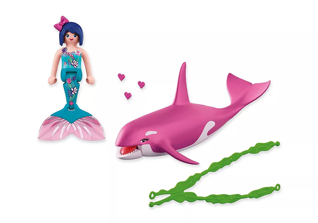 Fantasy & Magic | Orca with Mermaid