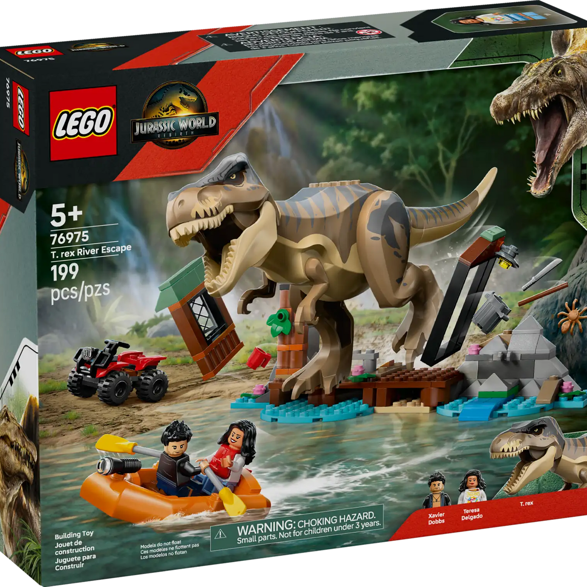 Jurassic T. Rex River Escape – Treehouse Toys