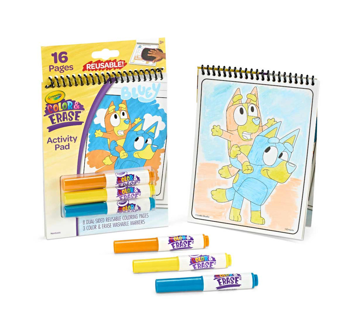 Color & Erase Reusable Activity Pad | Bluey