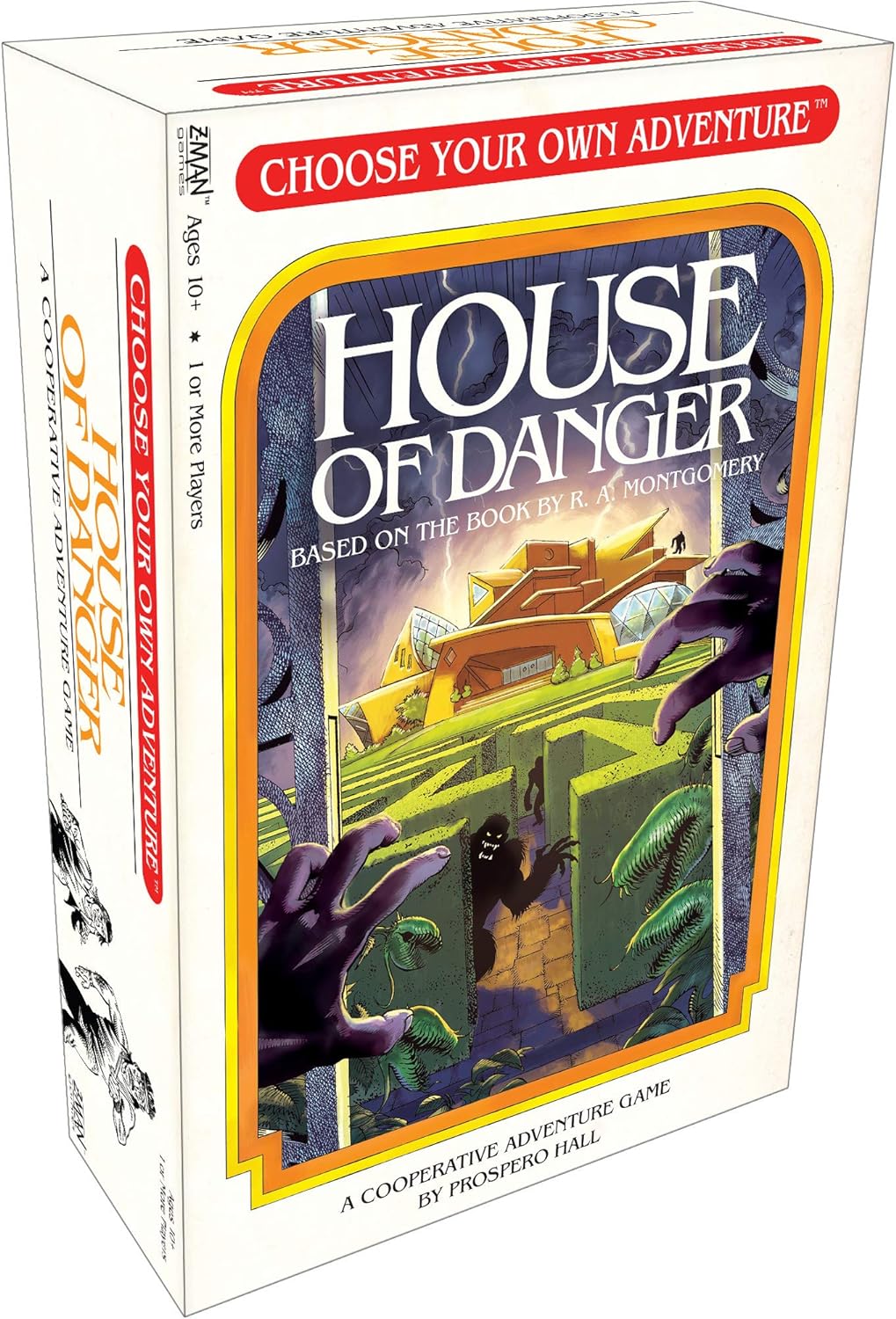 Choose Your Own Adventure Game: House of Danger cooperative adventure game box