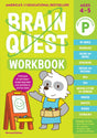 Brain Quest Workbook Pre-K for ages 4-5 with curriculum activities in ABCs, 123s, phonics, and more.