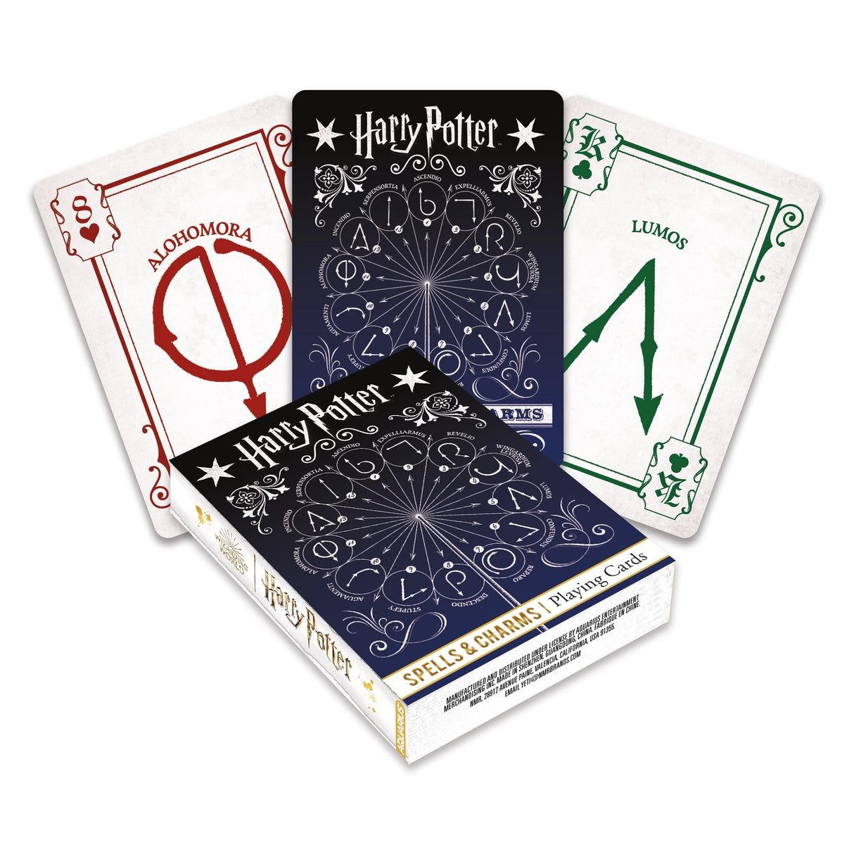 Harry Potter Spells Playing Cards
