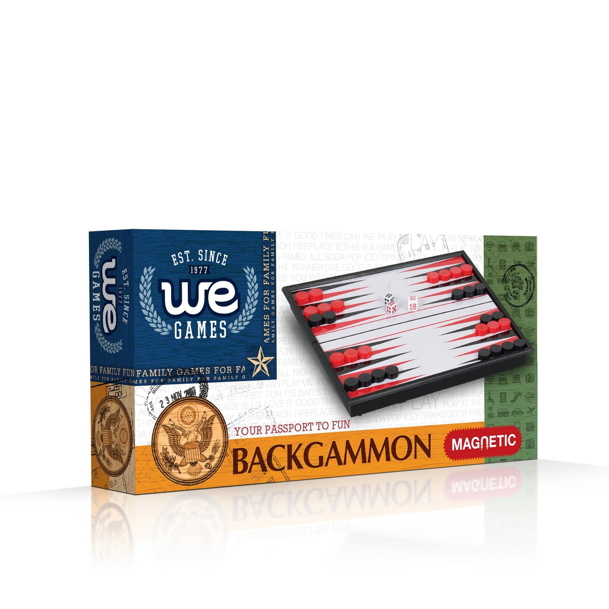 Backgammon Magnetic Travel Set