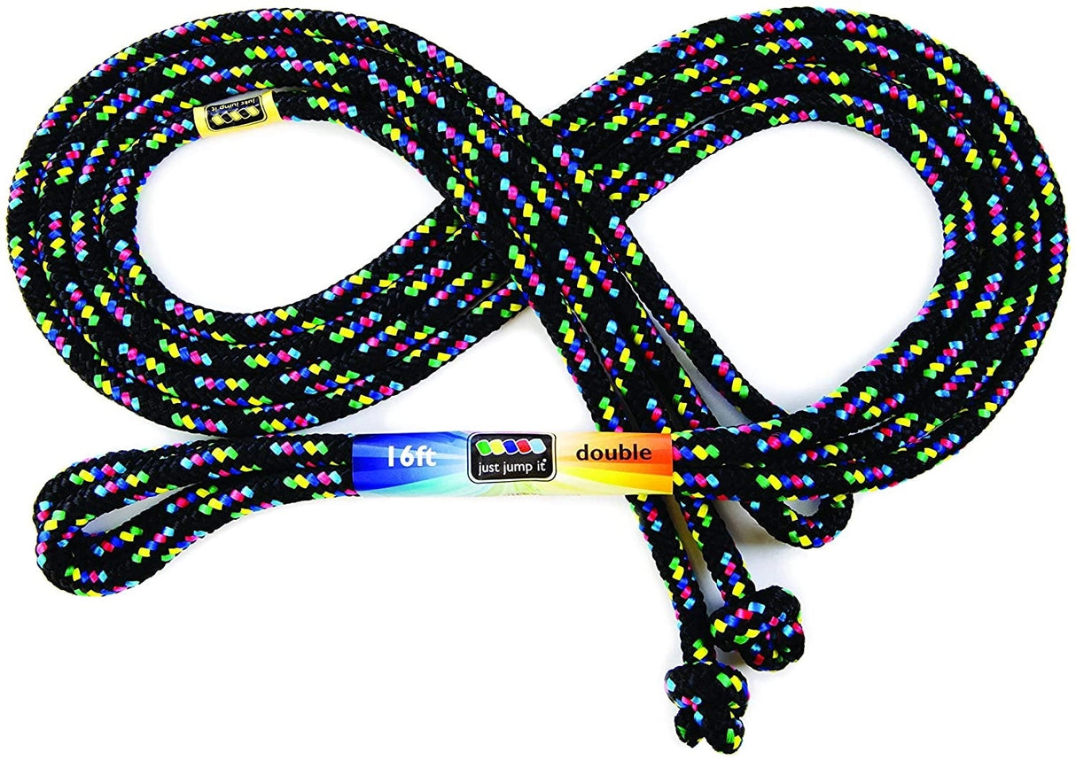 Jump Rope | 16' Black Confetti