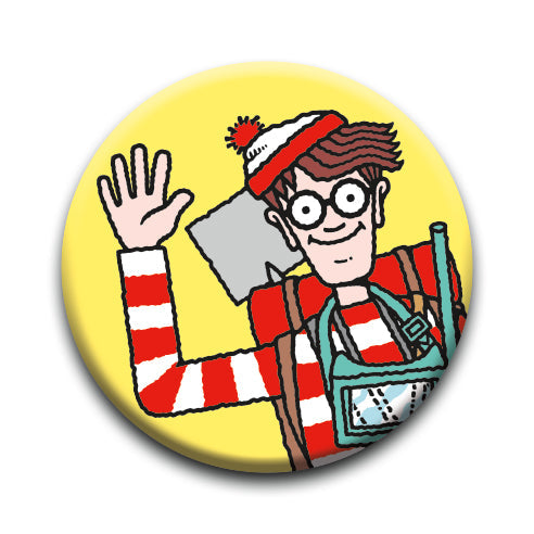 Waldo Waving Button