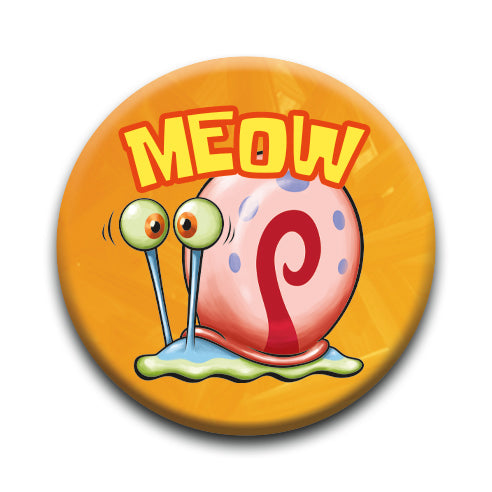 Spongebob Gary Meow Button