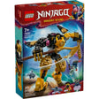LEGO Ninjago Arin's Spinjitzu Battle Mech building set with posable mech and minifigures for ages 7 and up