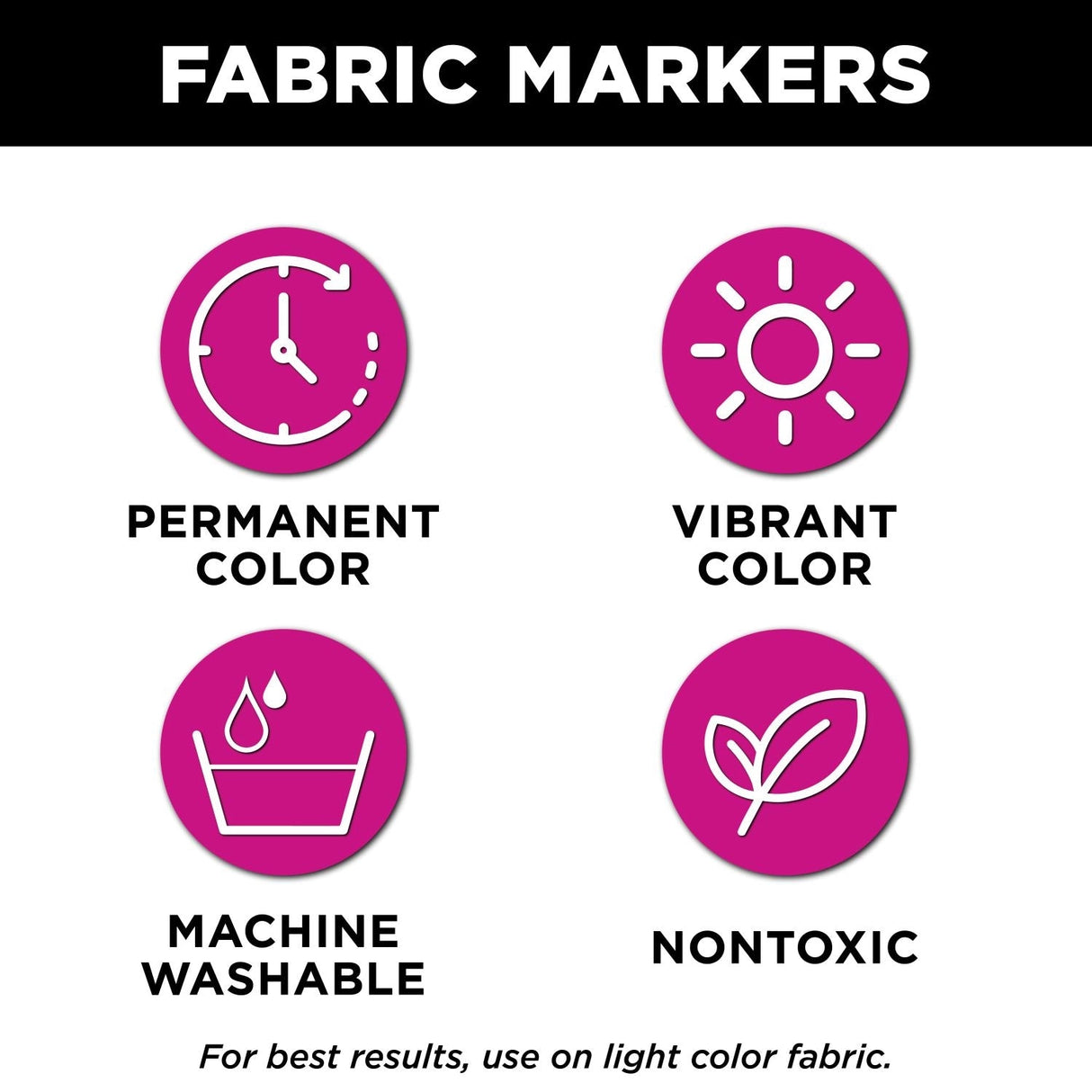 Fabric Markers | Rainbow