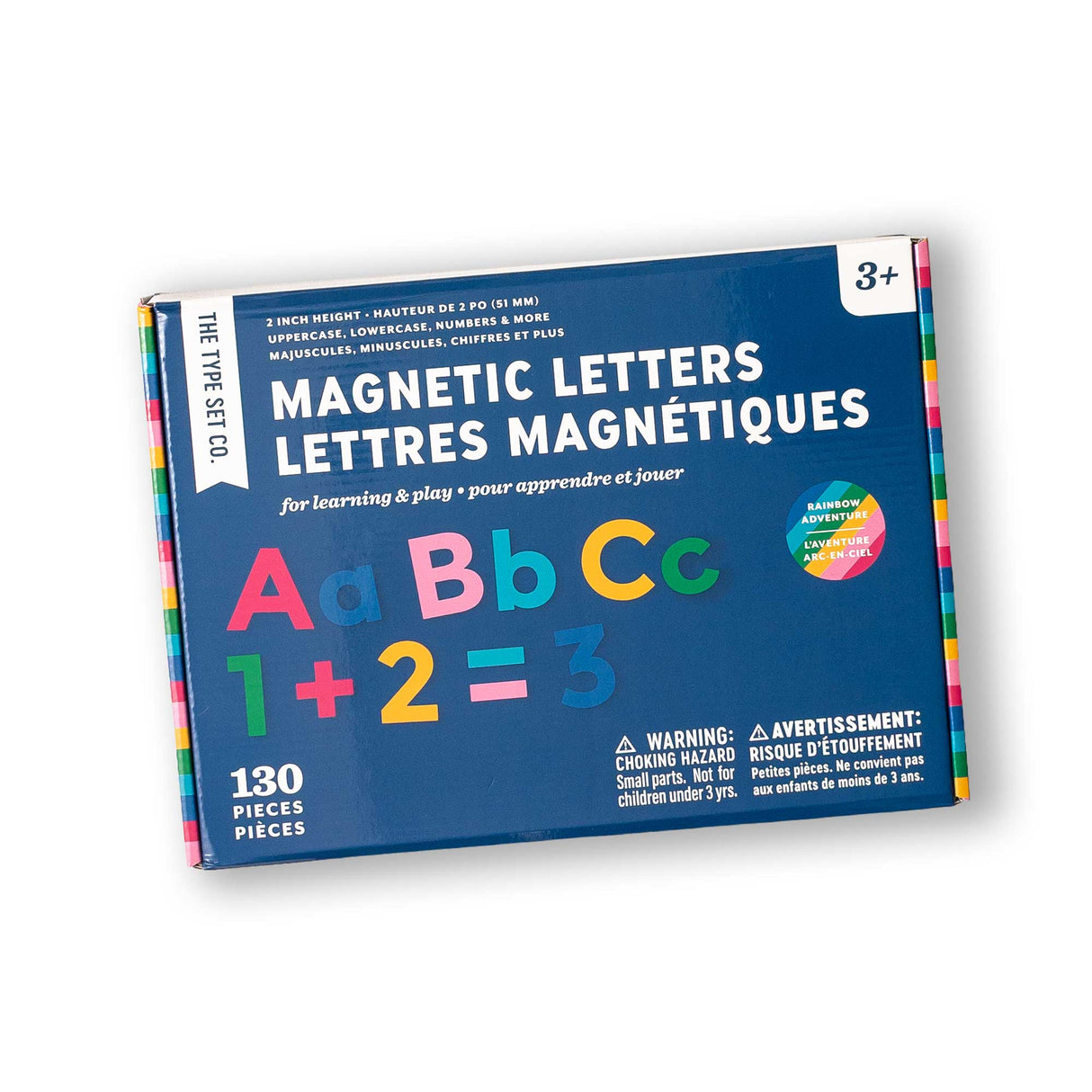 Magnetic Letters | 130pc Rainbow Adventure