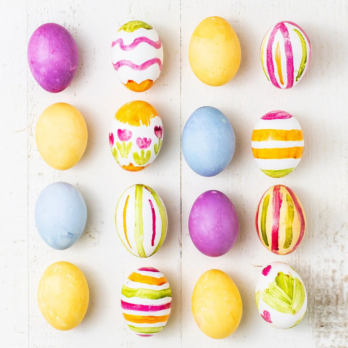 Natural Easter Egg Paint Set