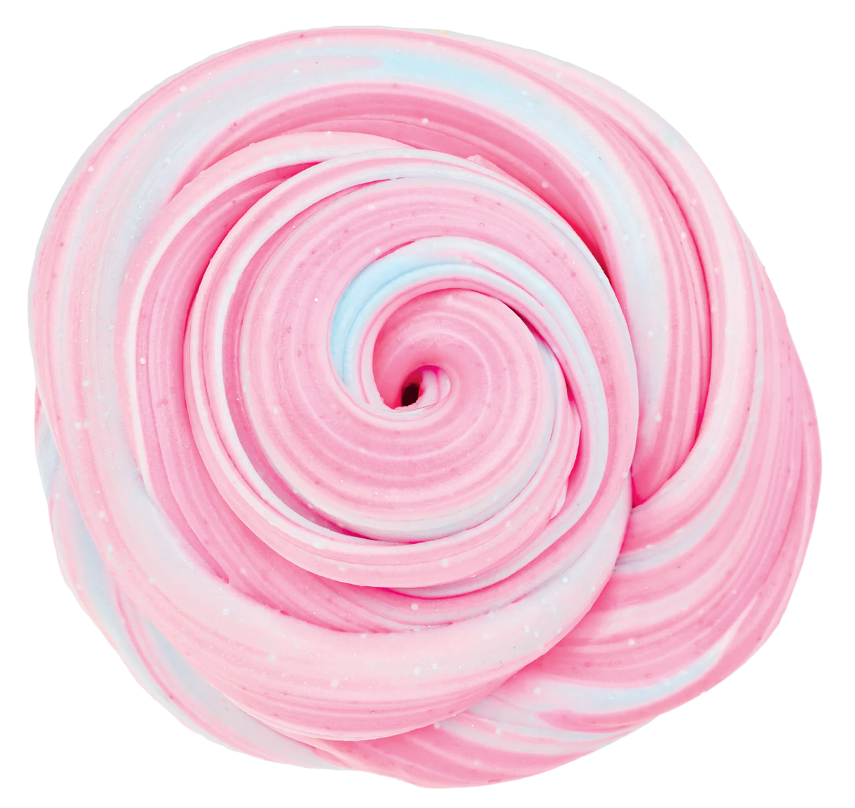 SCENTsory Duos Bubblegum Marshmallow Thinking Putty swirled pink and white with bubblegum and marshmallow scents.